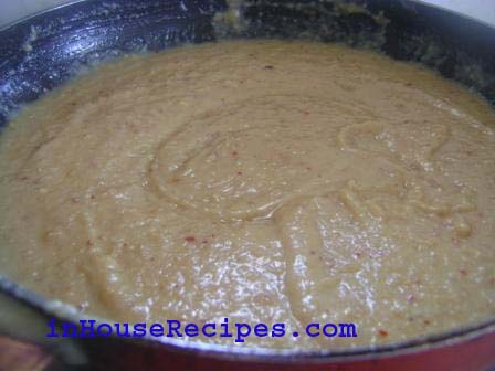 Mix well your Peanut Sauce